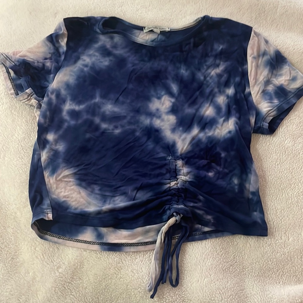 Tie Front Women’s Cropped Tee